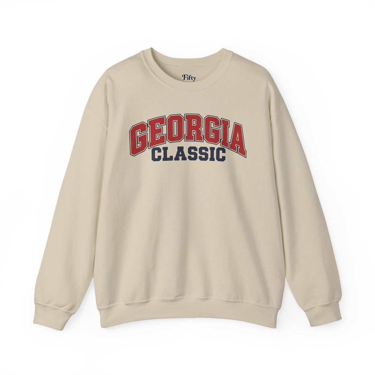 Georgia Classic Unisex Crewneck Sweatshirt State Name Graphic