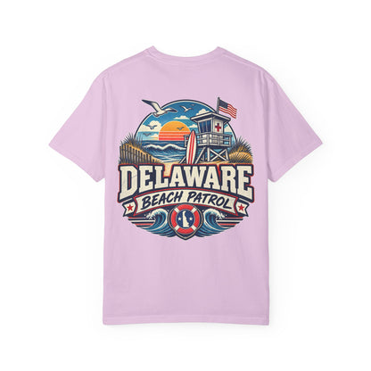 Delaware Beach Patrol  Unisex Comfort Color 1717 Streetwear Graphic Tee