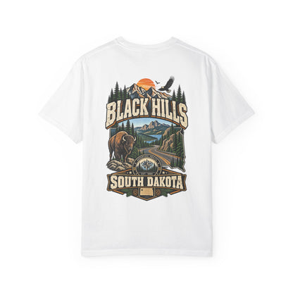 Black Hills South Dakota Unisex Comfort Color 1717 Streetwear Graphic Tee