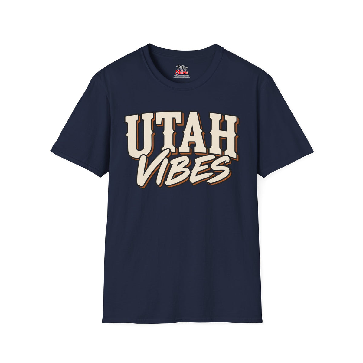 Utah Vibes Unisex Softstyle T Shirt State Name Graphic Tee