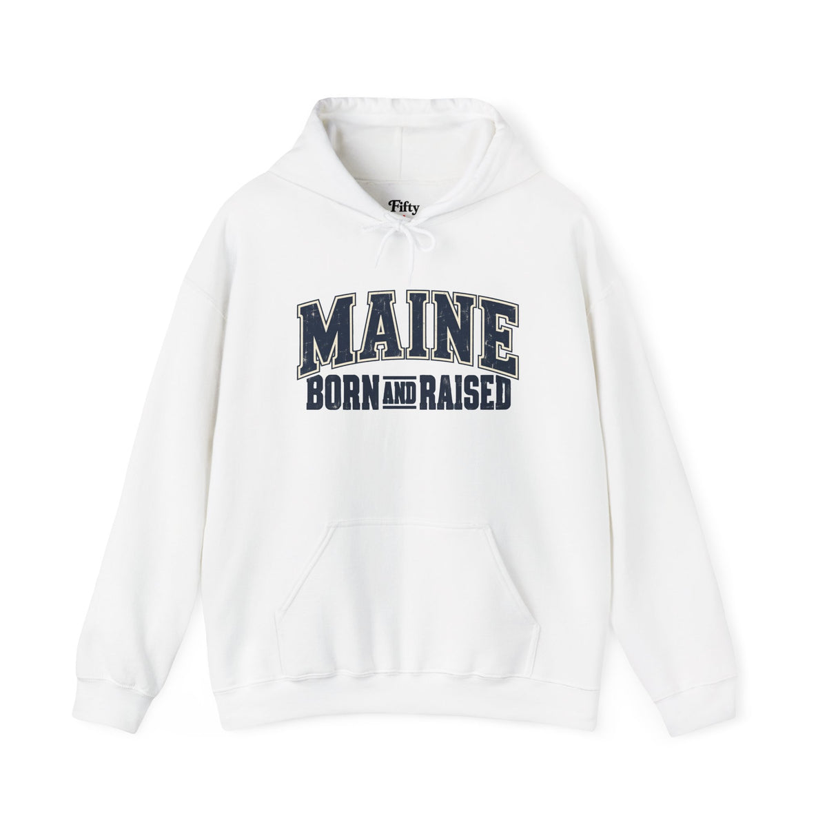 Maine Born and Raised Timeless Heritage Unisex Hoodie Graphic
