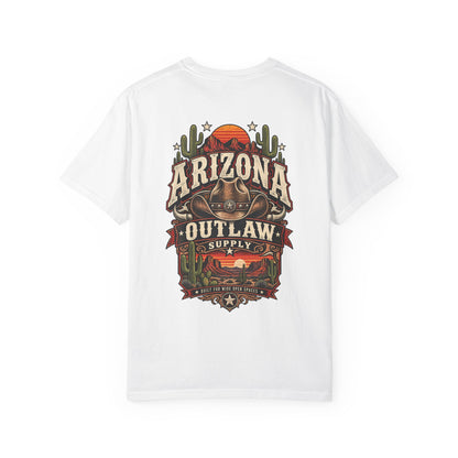Arizona Outlaw Supply  Unisex Comfort Color 1717 Streetwear Graphic Tee