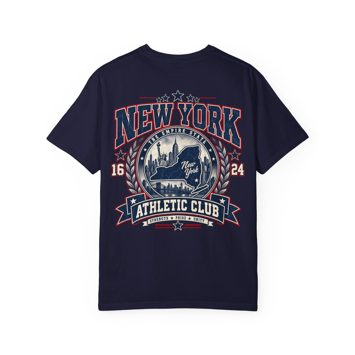 New York Athletic Club Unisex Comfort Color 1717 Streetwear Graphic Tee