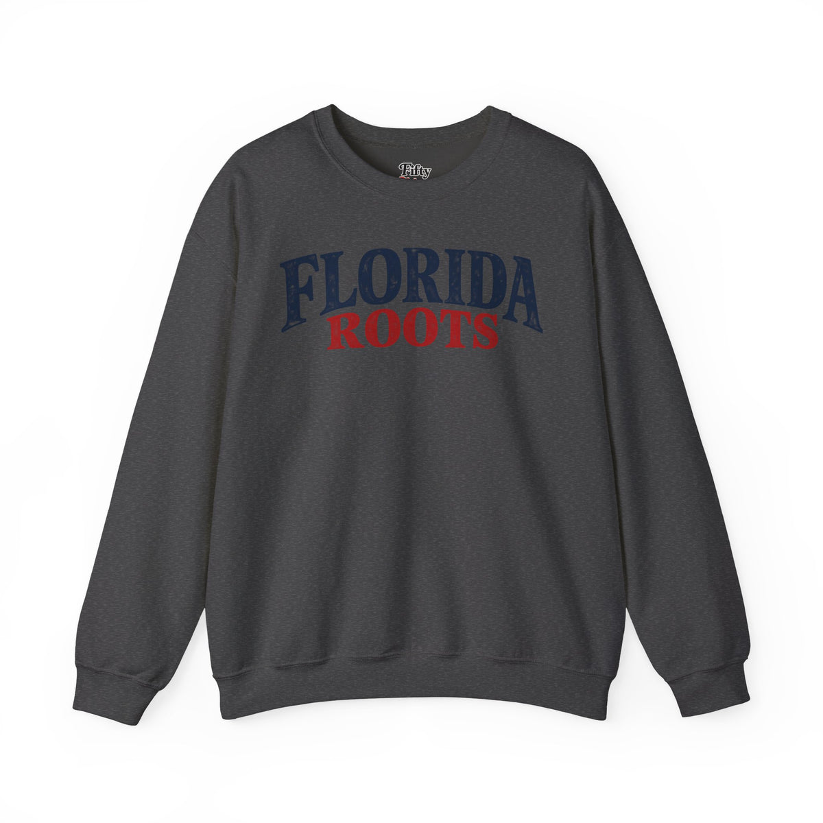 Florida Roots Unisex Crewneck Sweatshirt State Name Graphic