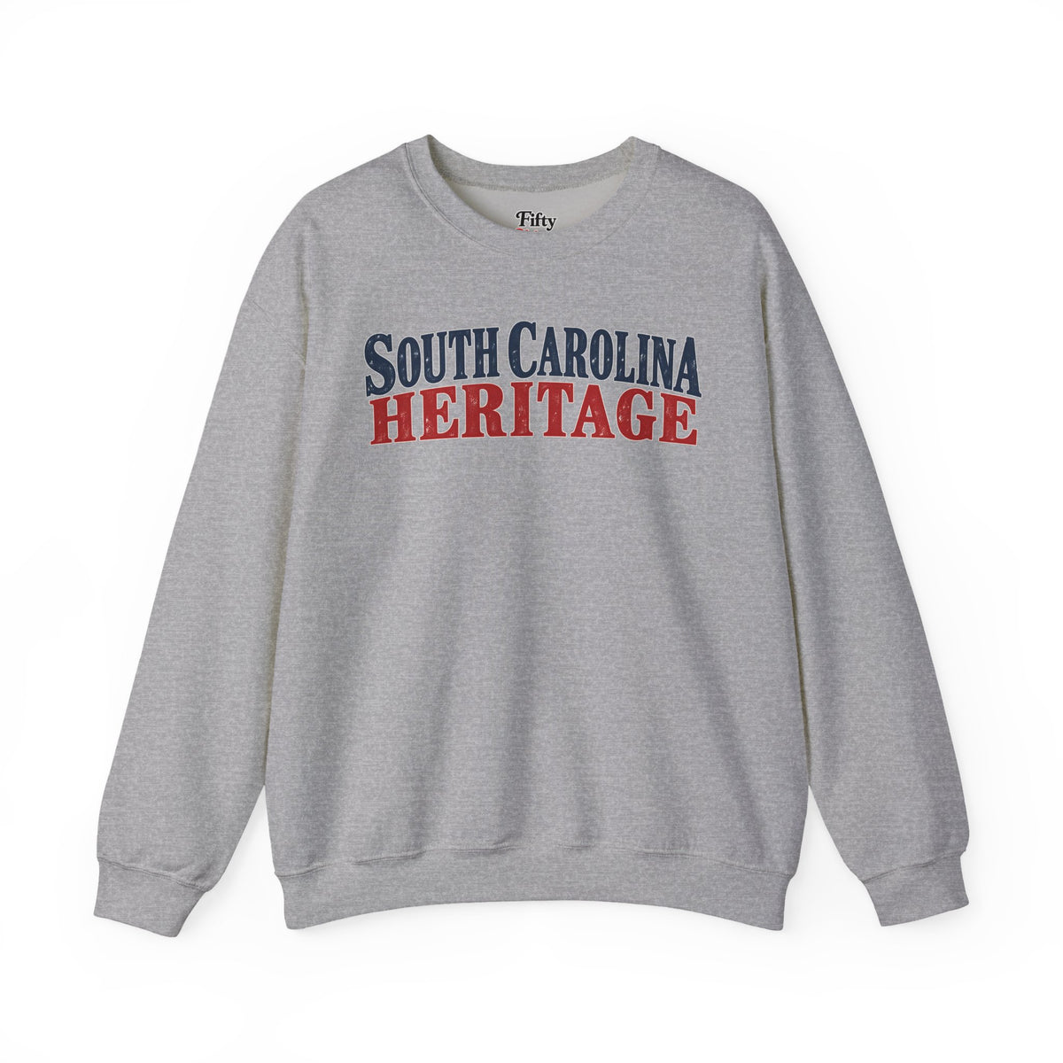 South Carolina Heritage Unisex Crewneck Sweatshirt State Name Graphic