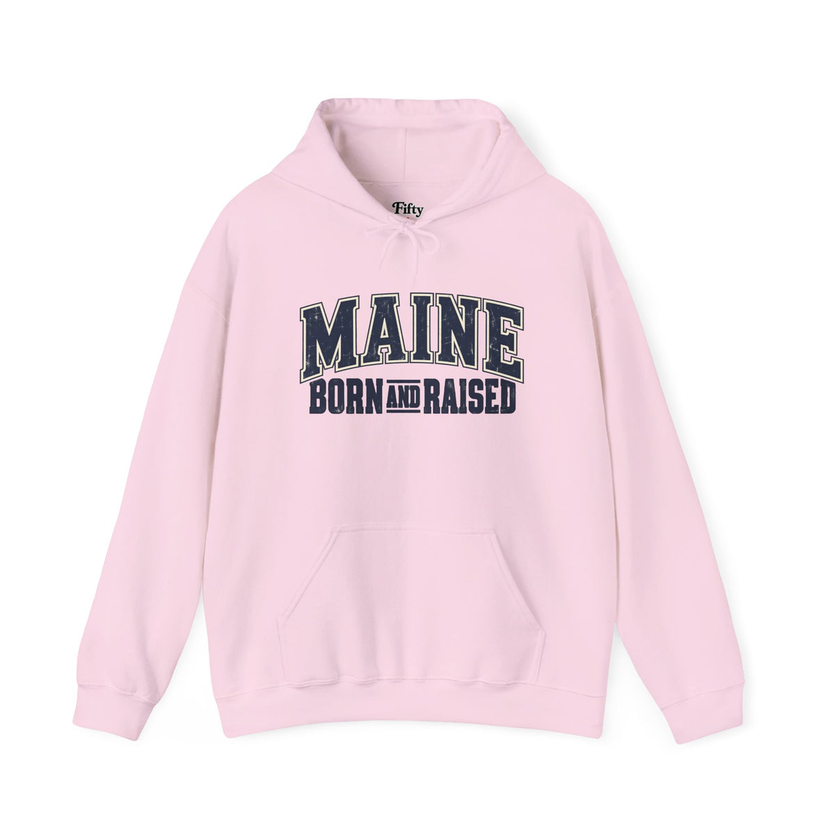 Maine Born and Raised Timeless Heritage Unisex Hoodie Graphic