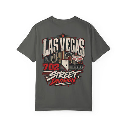Nevada Las Vegas Street Division Unisex Comfort Color 1717 Streetwear Graphic Tee