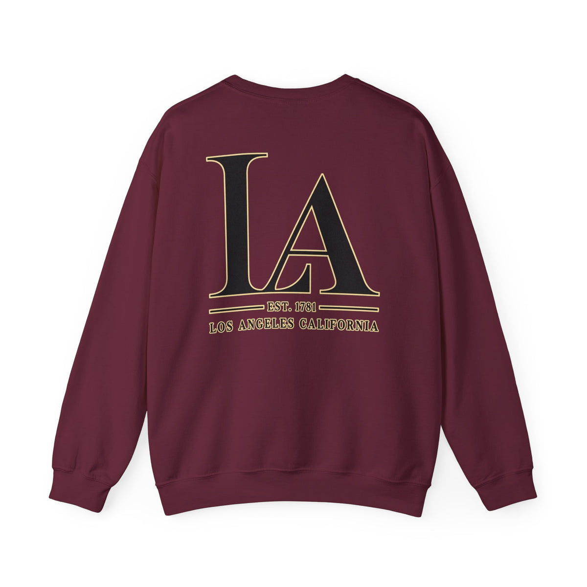 LA Los Angeles Est. 1781 Unisex Crewneck Sweatshirt Graphic