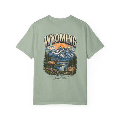 Grand Teton Wyoming Unisex Comfort Color 1717 Streetwear Graphic Tee