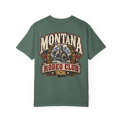 Montana Rodeo Club Unisex Comfort Color 1717 Streetwear Graphic Tee