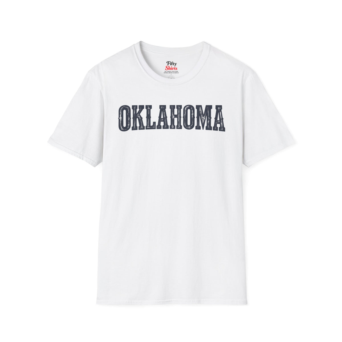 Oklahoma Unisex Softstyle T Shirt State Name Graphic Tee