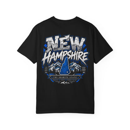 New Hampshire Mountain Club Unisex Comfort Color 1717 Streetwear Graphic Tee