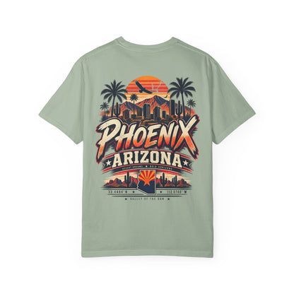 Phoenix Arizona Streetwear  Unisex Comfort Color 1717 Streetwear Graphic Tee