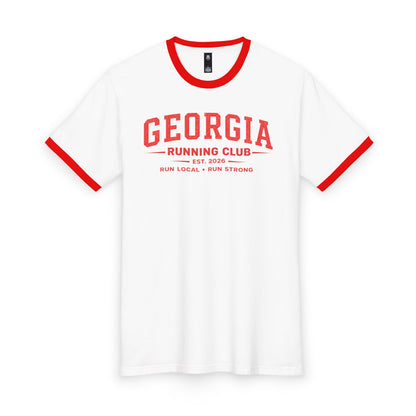 Georgia Running Club 2026 All State Men's Staple Ringer Tee