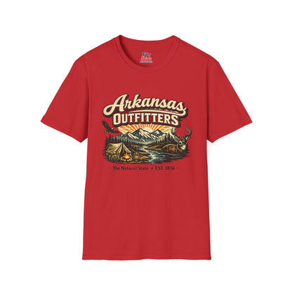 Arkansas Outfitters Unisex Softstyle T Shirt State Pride Graphic Tee Collections FS03