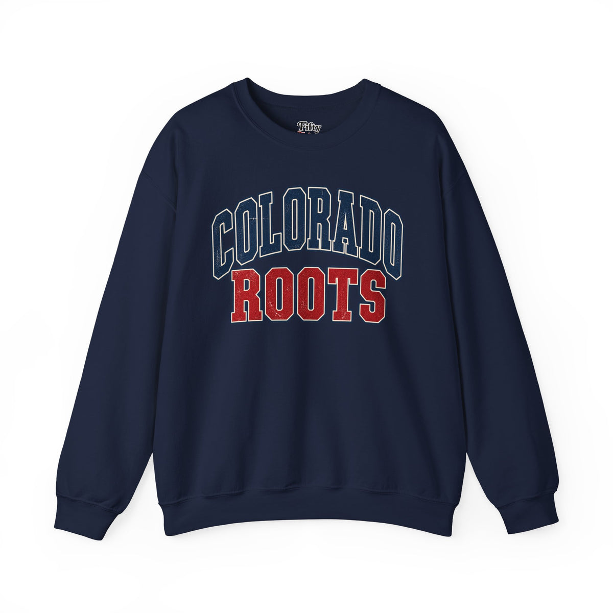 Colorado Roots Unisex Crewneck Sweatshirt State Name Graphic