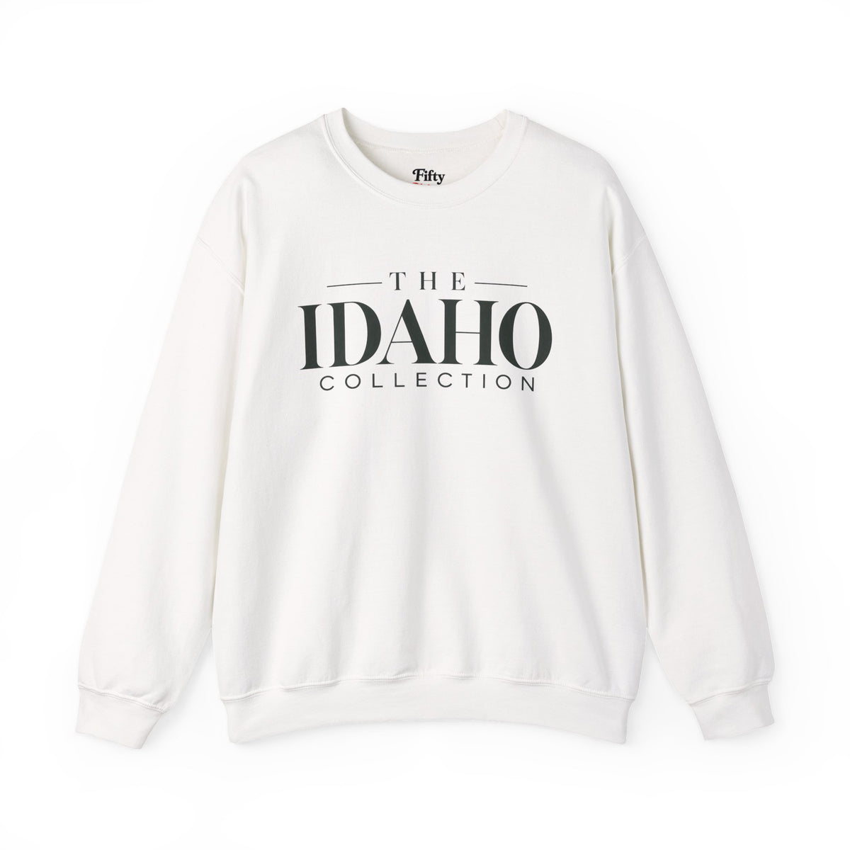The Idaho Collection Unisex Crewneck Sweatshirt State Name Graphic