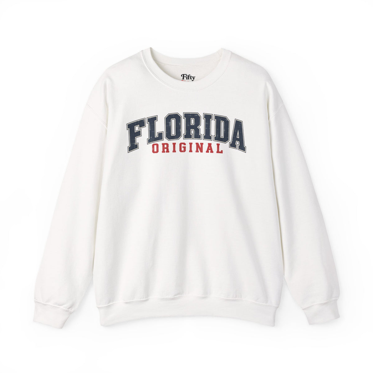 Florida Original Unisex Crewneck Sweatshirt State Name Graphic
