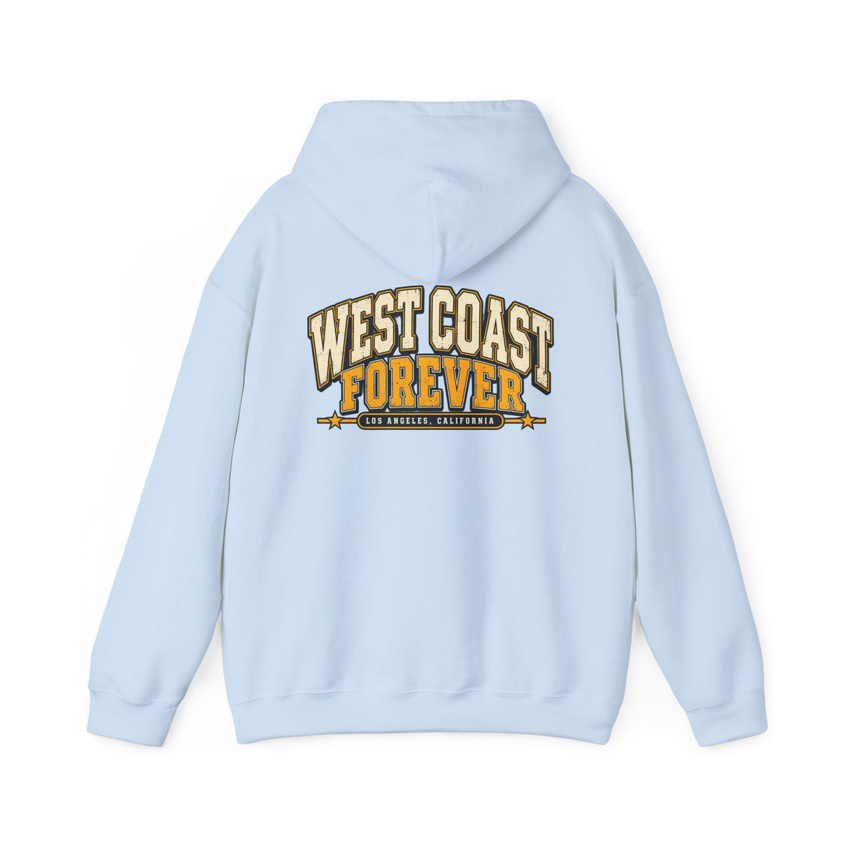 West Coast Forever Los Angeles Unisex Hoodie Graphic