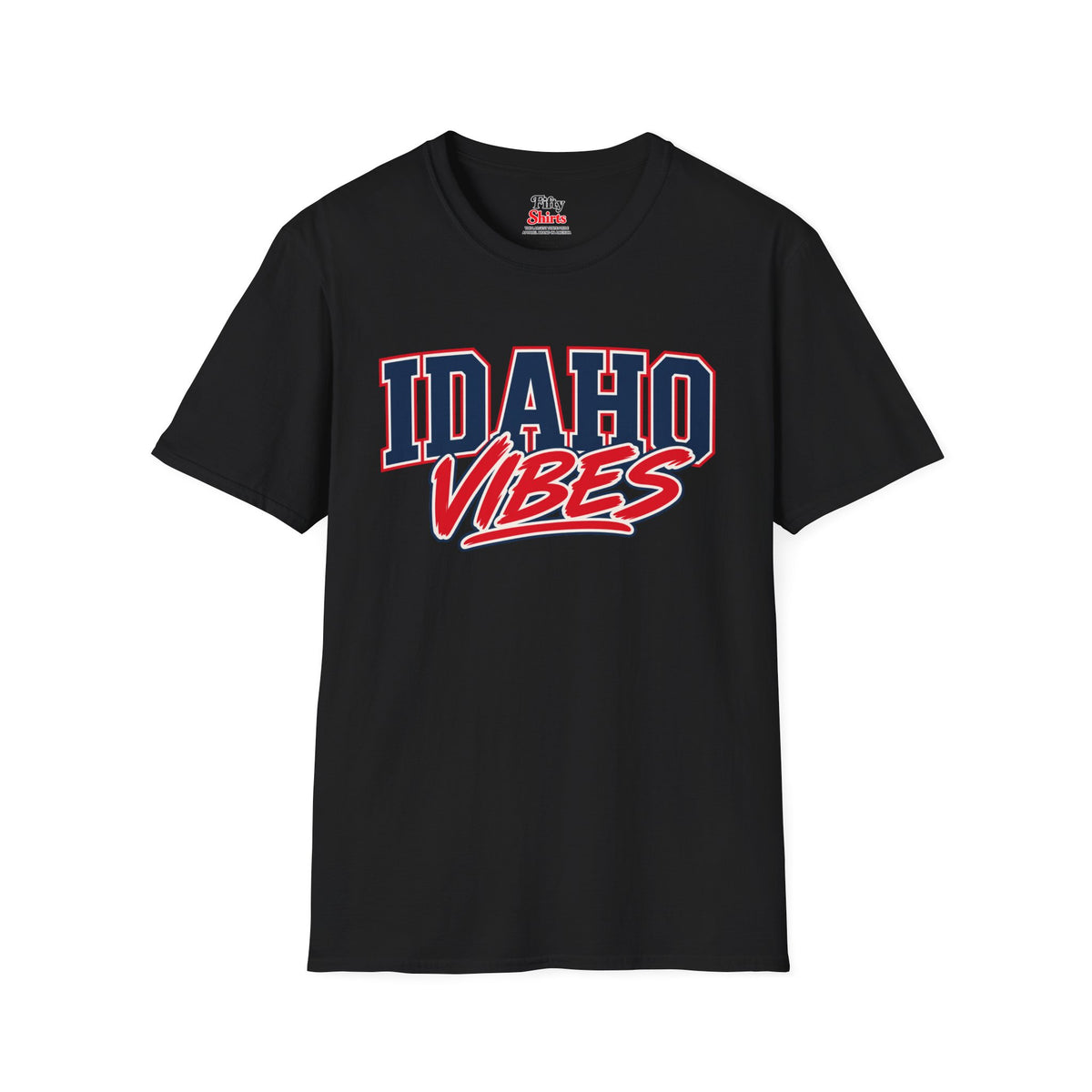 Idaho Vibes Unisex Softstyle T Shirt State Name Graphic Tee
