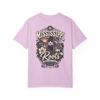 Mississippi Roots Unisex Comfort Color 1717 Streetwear Graphic Tee