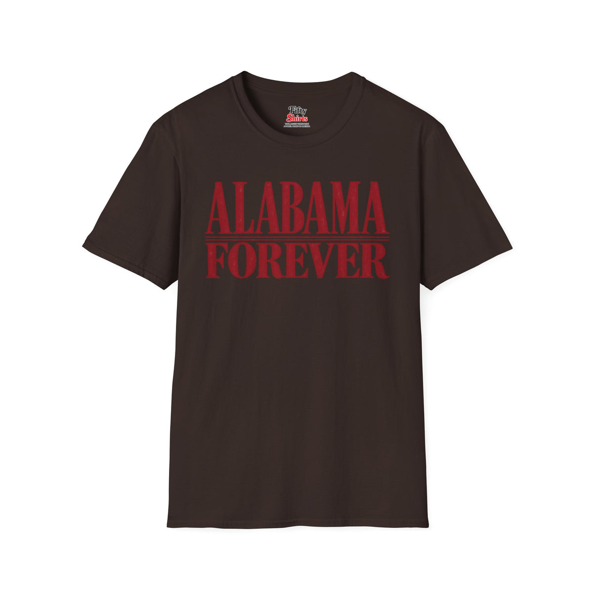 Alabama Forever Unisex Softstyle T Shirt State Name Graphic Tee