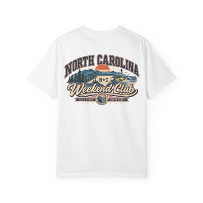North Carolina Weekend Club Unisex Comfort Color 1717 Streetwear Graphic Tee