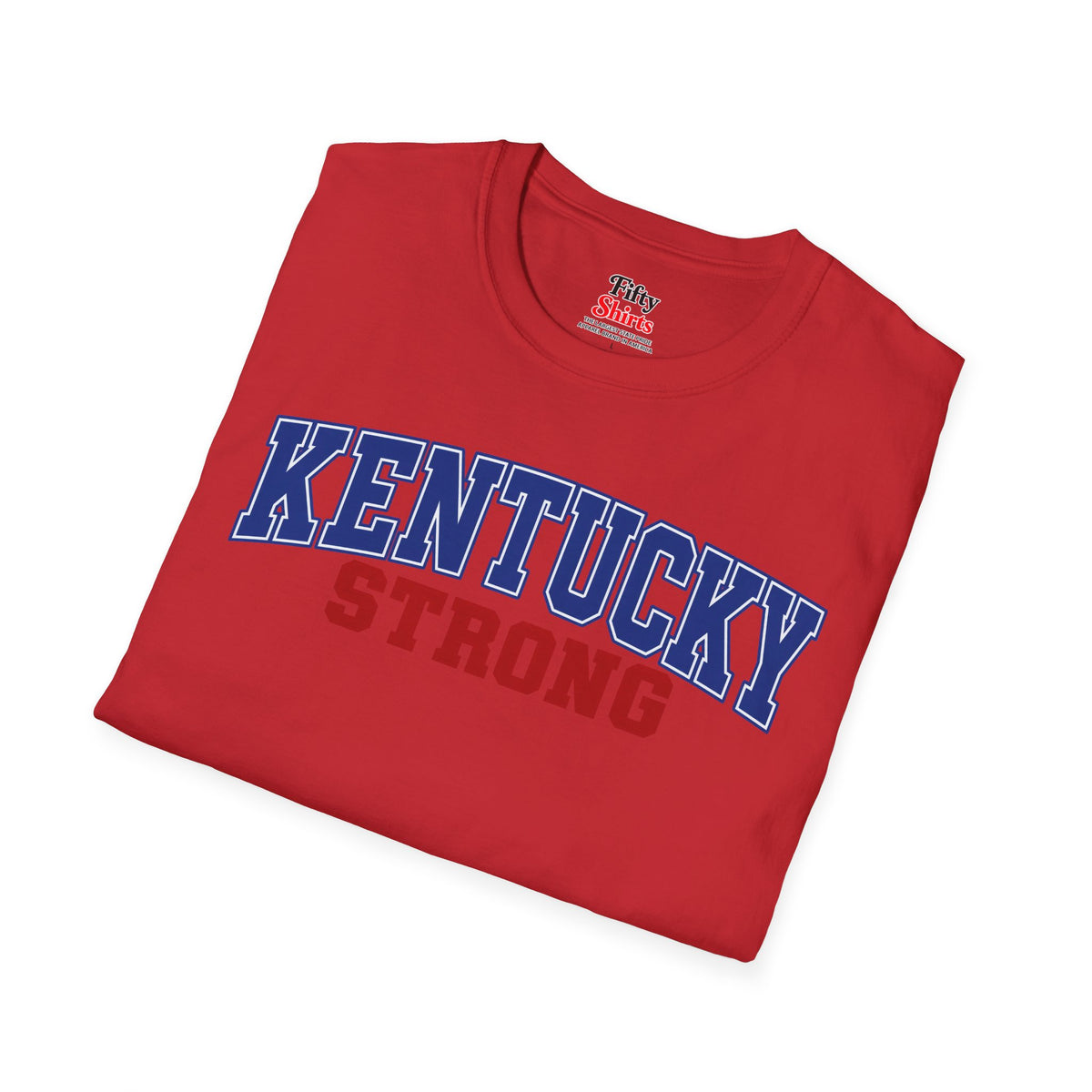 Kentucky Strong Unisex Softstyle T Shirt State Name Graphic Tee