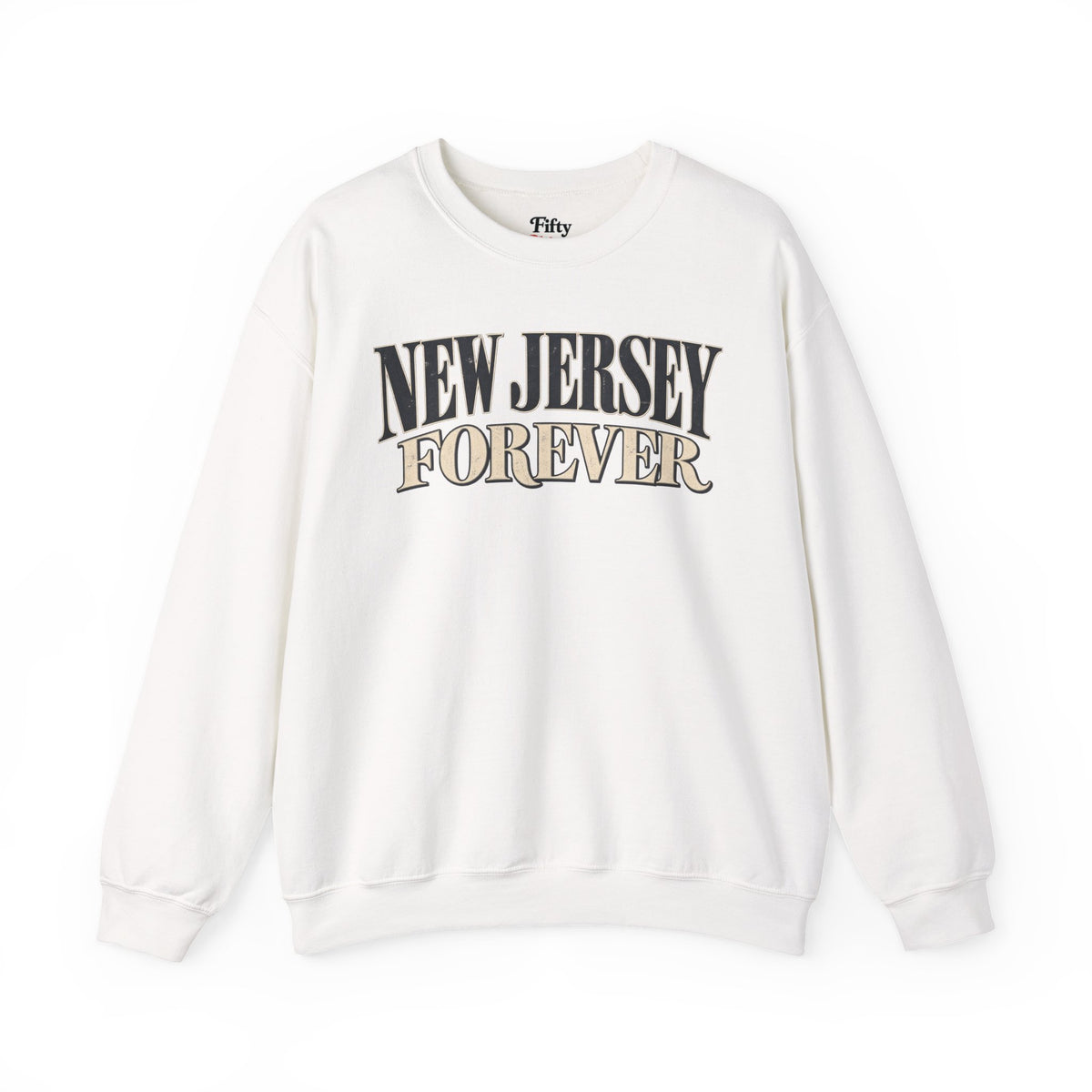 New Jersey Forever Unisex Crewneck Sweatshirt State Name Graphic