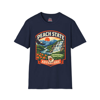 Georgia Peach State Unisex Softstyle T Shirt State Pride Graphic Tee Collections FS03