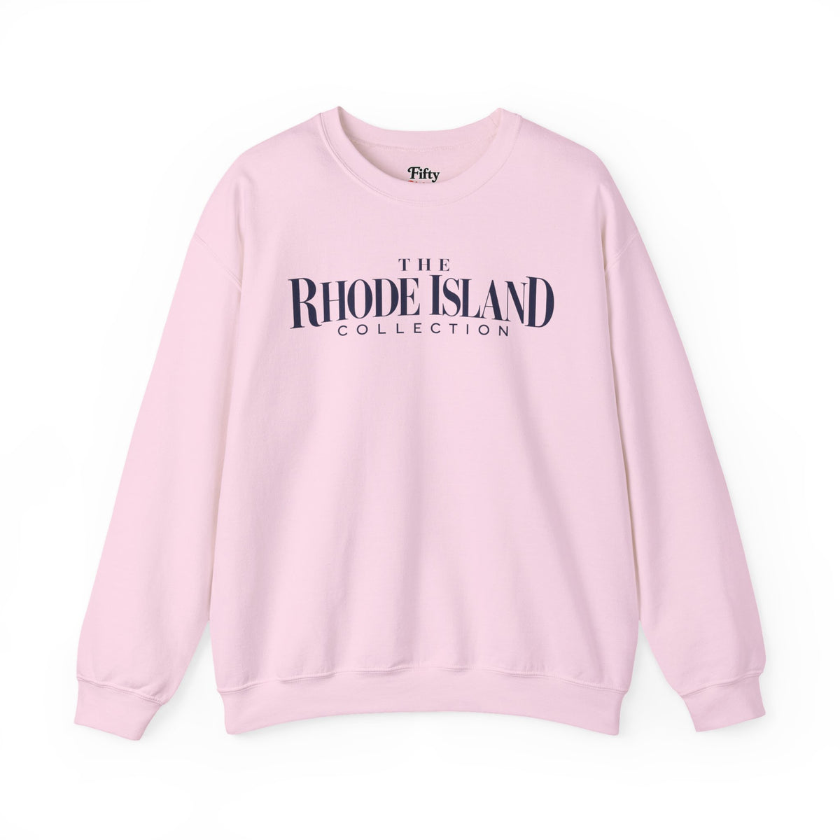 The Rhode Island Collection Unisex Crewneck Sweatshirt State Name Graphic