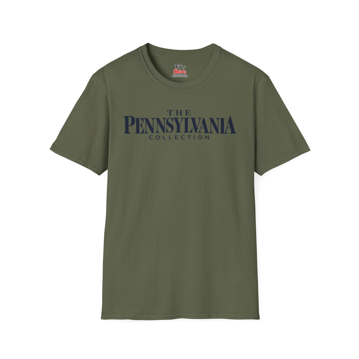 The Pennsylvania Collection Unisex Softstyle T Shirt State Name Graphic Tee