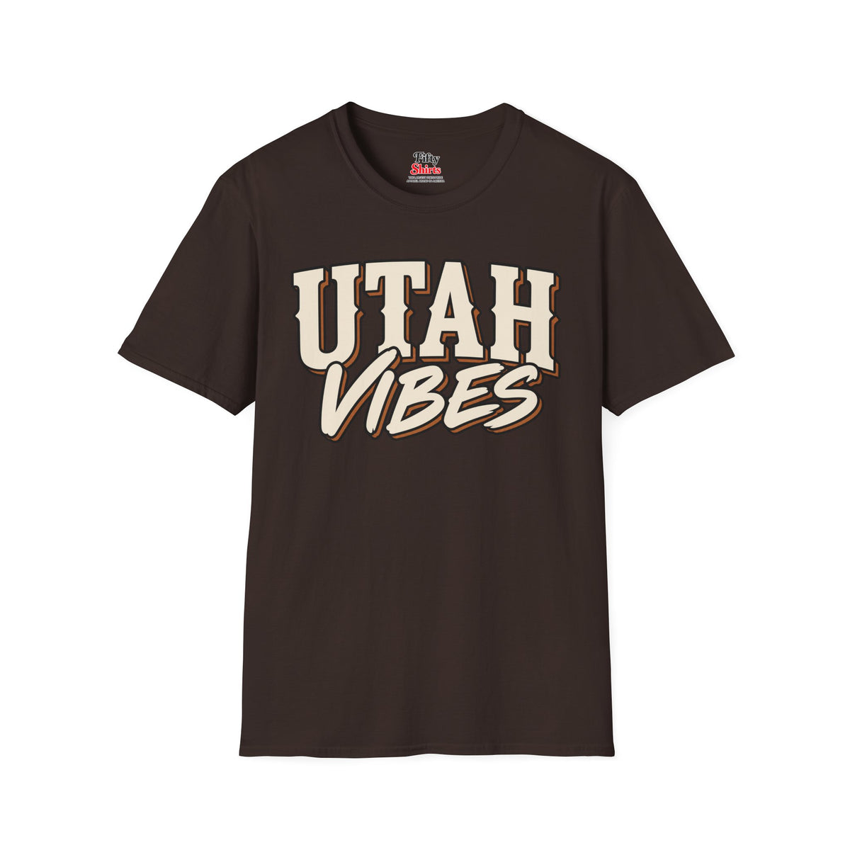 Utah Vibes Unisex Softstyle T Shirt State Name Graphic Tee