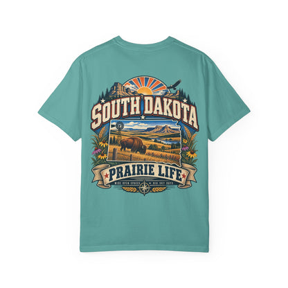 South Dakota Prairie Life Unisex Comfort Color 1717 Streetwear Graphic Tee