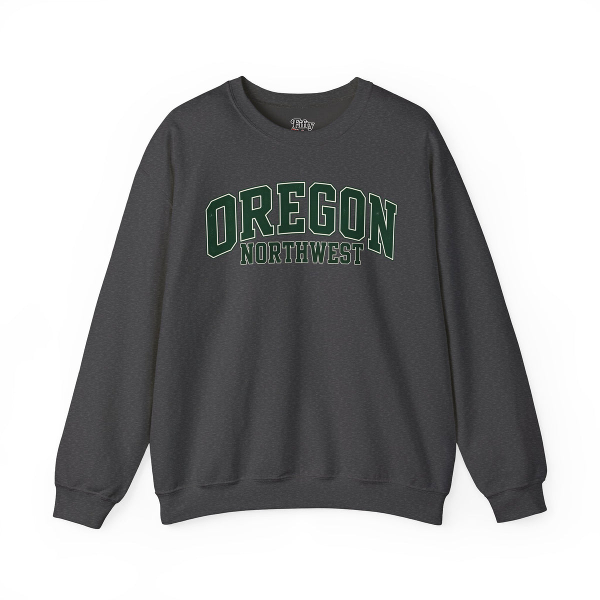 Oregon Northwest Unisex Crewneck Sweatshirt State Name Graphic