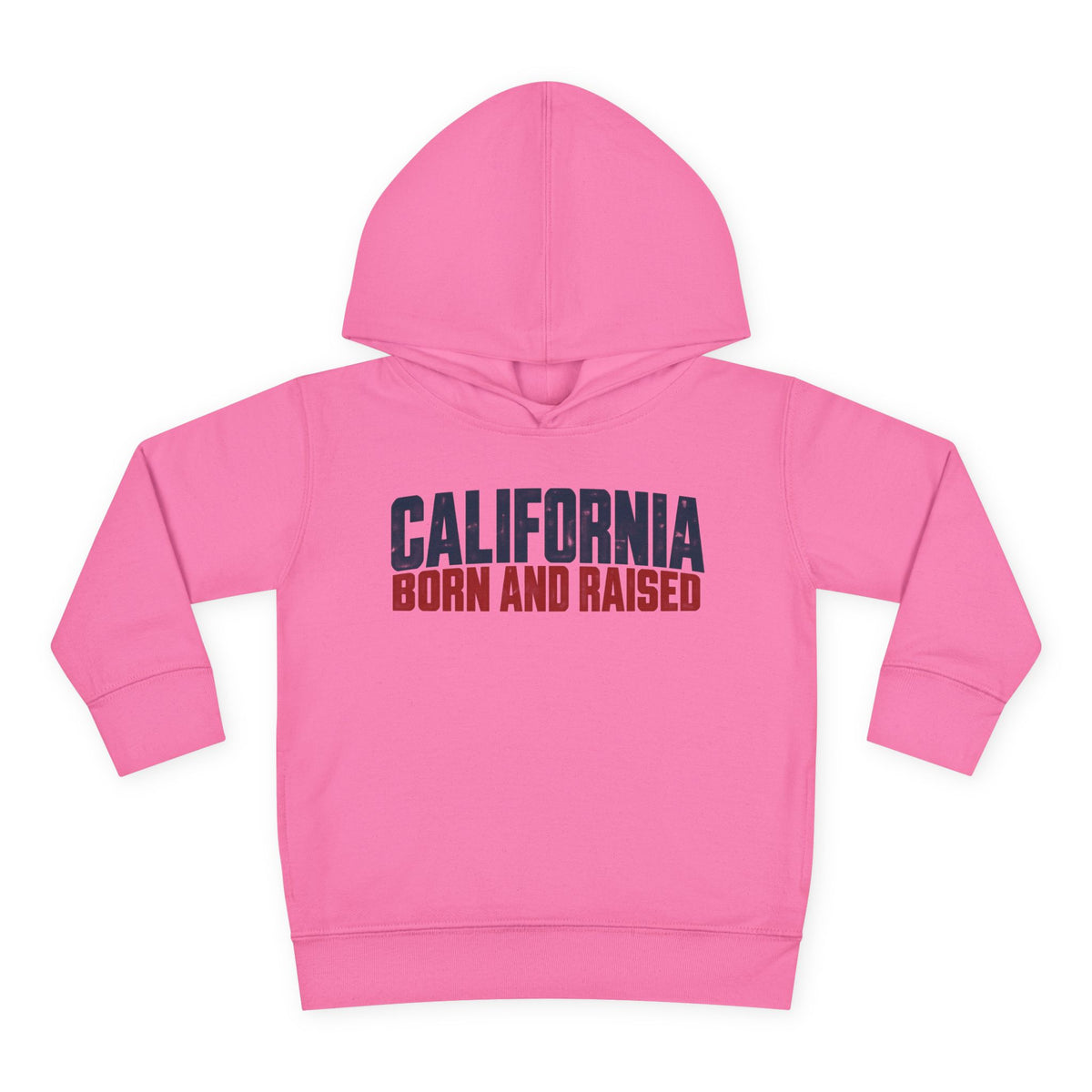 California Born and Raised Workwear Unisex Toddler Pullover Fleece Hoodie