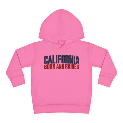 California Born and Raised Workwear Unisex Toddler Pullover Fleece Hoodie