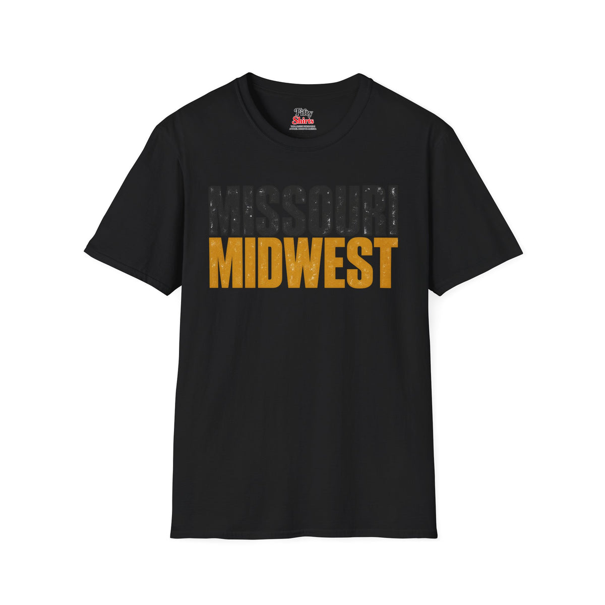 Missouri Midwest Unisex Softstyle T Shirt State Name Graphic Tee