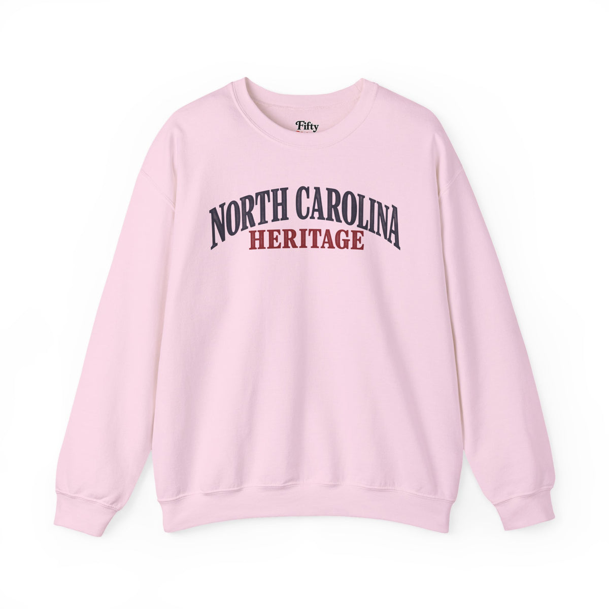 North Carolina Heritage Unisex Crewneck Sweatshirt State Name Graphic