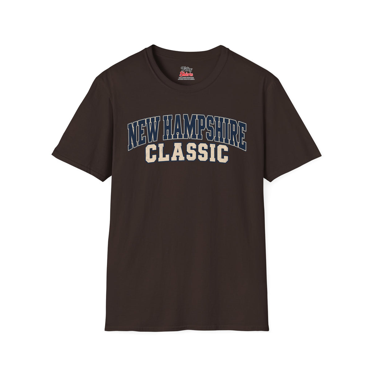 New Hampshire Classic Unisex Softstyle T Shirt State Name Graphic Tee