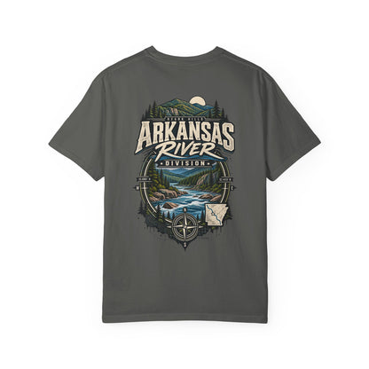 Arkansas River Division Unisex Comfort Color 1717 Streetwear Graphic Tee