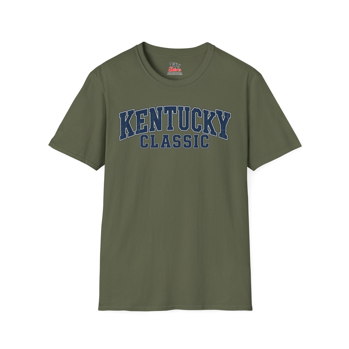 Kentucky Classic Unisex Softstyle T Shirt State Name Graphic Tee