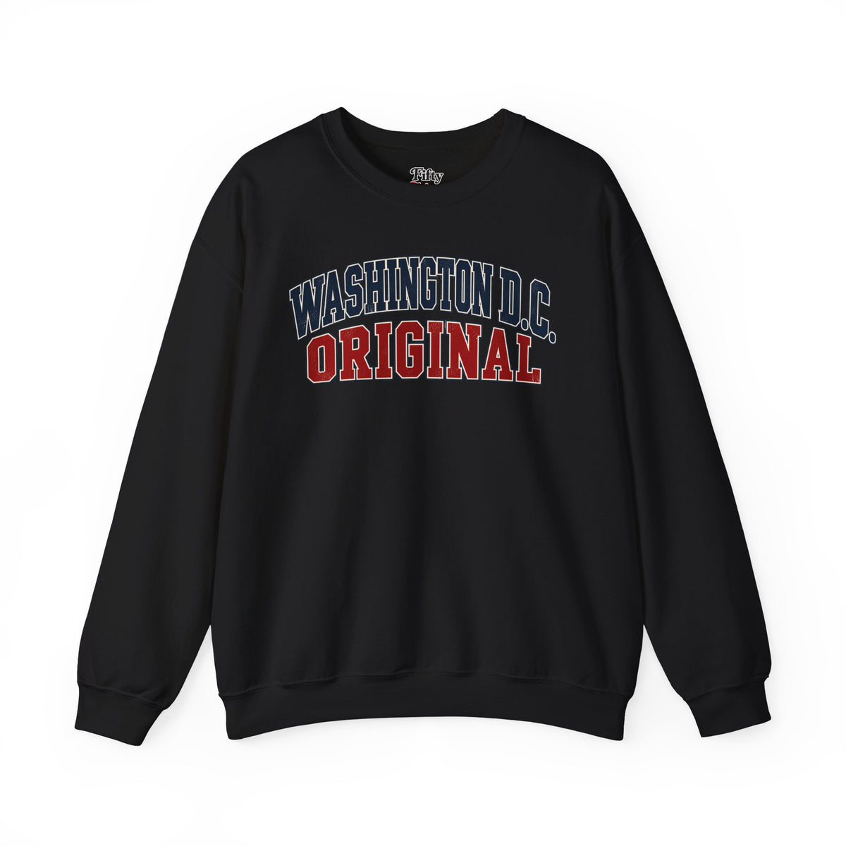Washington DC Original Unisex Crewneck Sweatshirt State Name Graphic