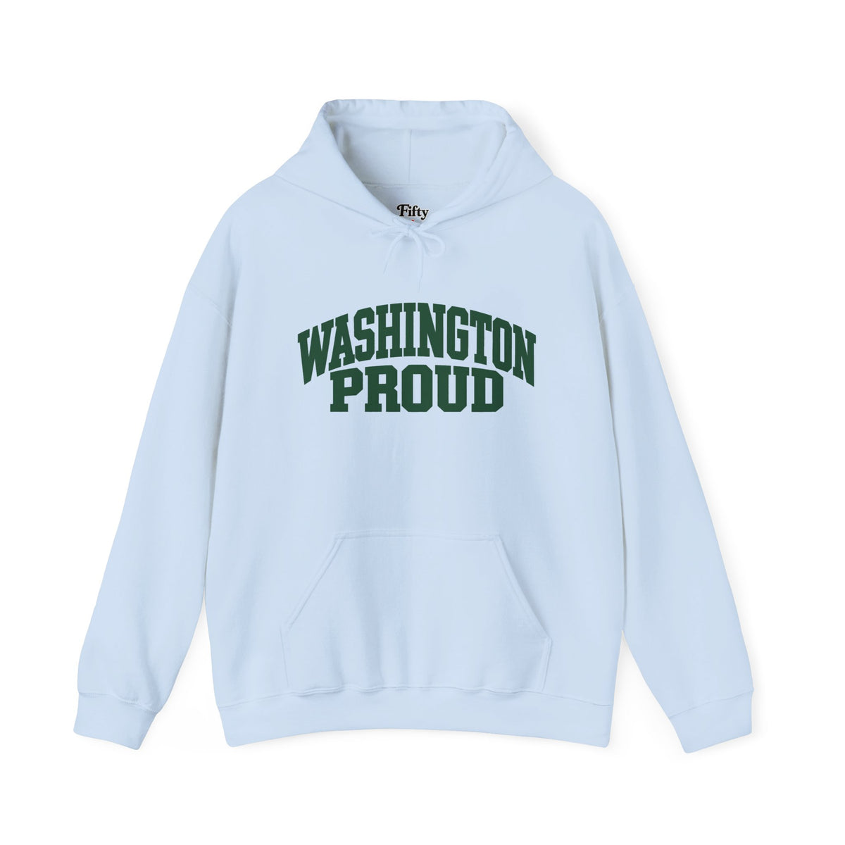 Washington Proud Unisex Hoodie State Name Graphic