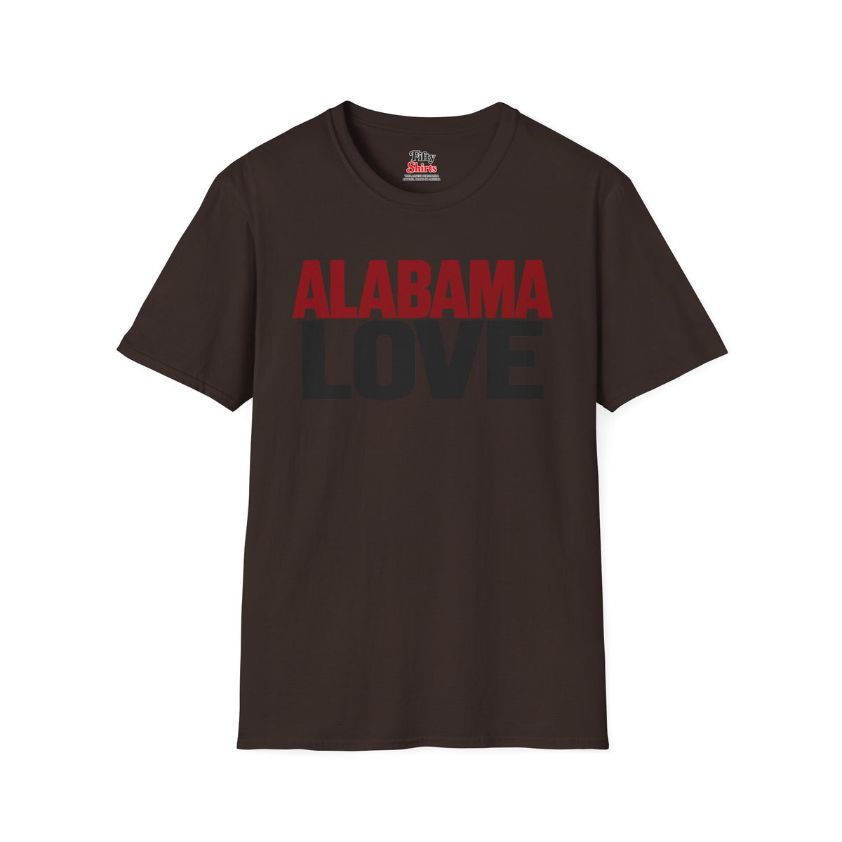 Alabama Love Unisex Softstyle T Shirt State Name Graphic Tee