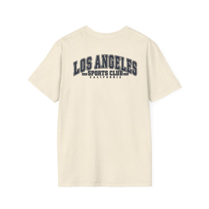 Distressed Los Angeles Sports Club Logo Unisex Softstyle Graphic Tee