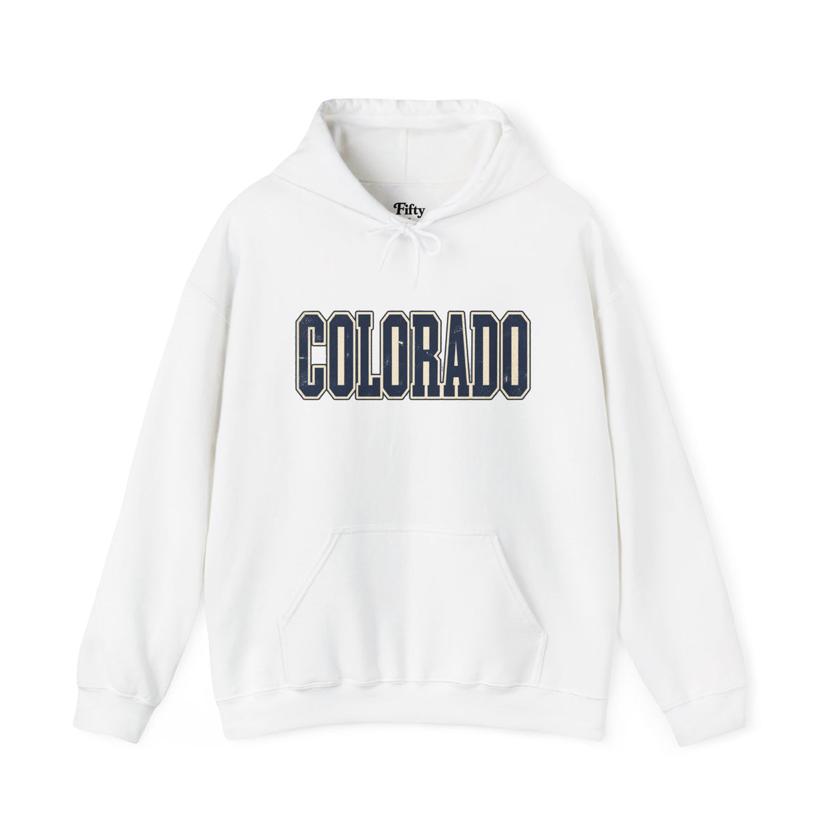 Colorado Unisex Hoodie State Name Graphic