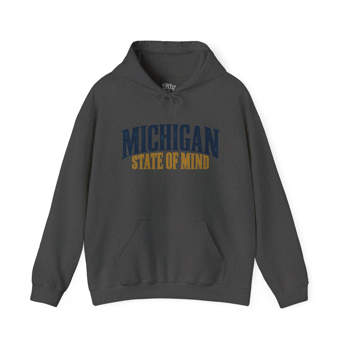 Michigan State of Mind Unisex Hoodie State Name Graphic
