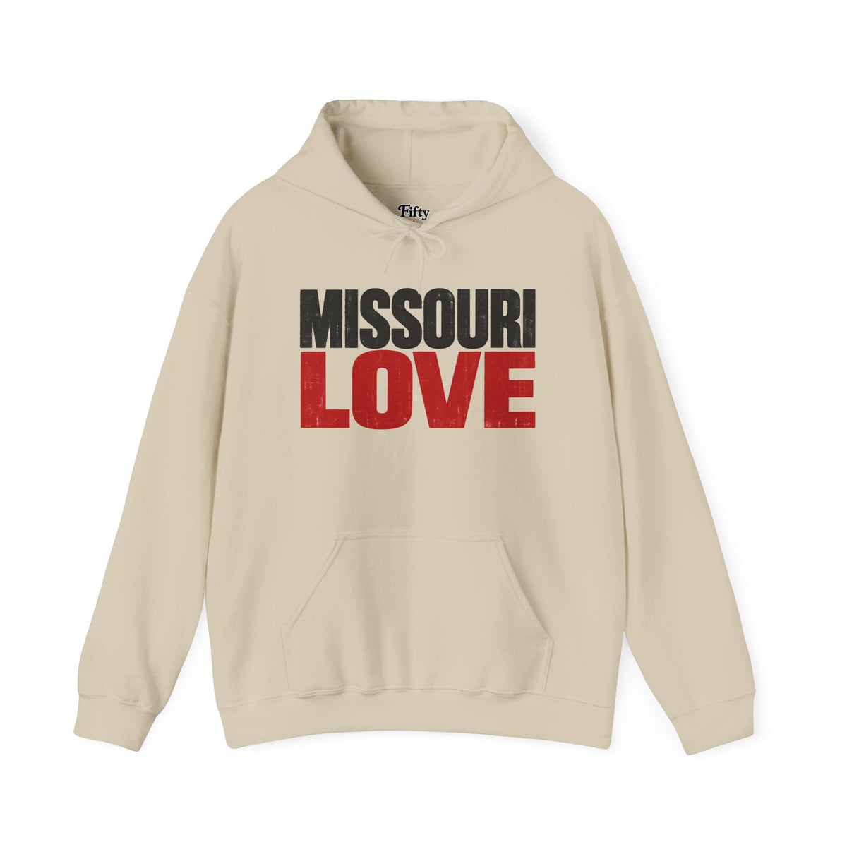 Missouri Love Unisex Hoodie State Name Graphic