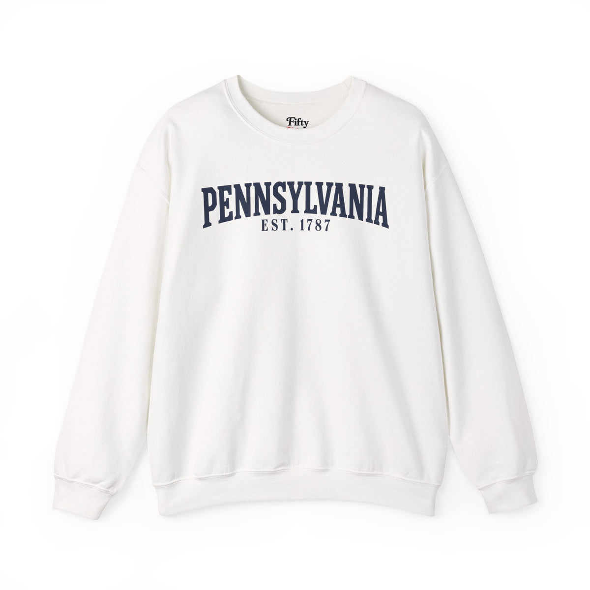 Pennsylvania EST 1787 Unisex Crewneck Sweatshirt State Name Graphic